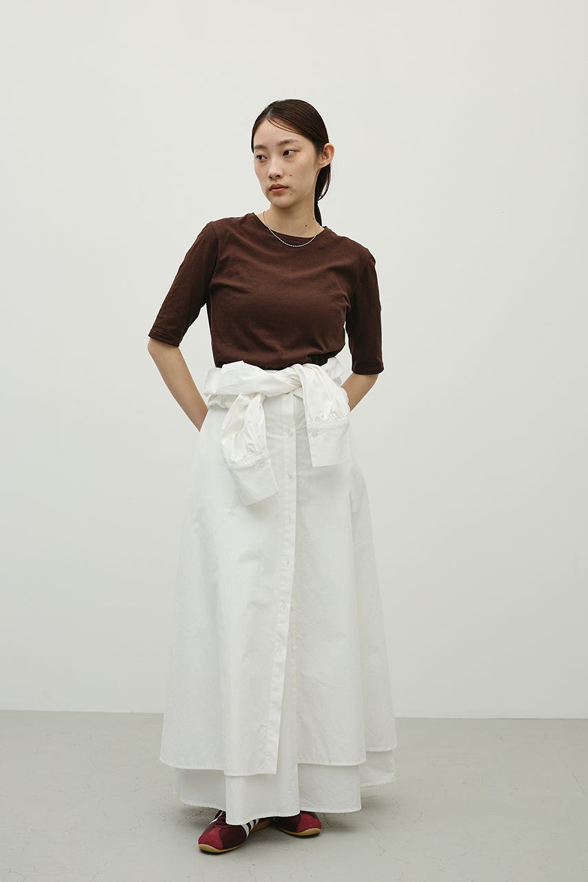 シアーバックシームT BRN FREE