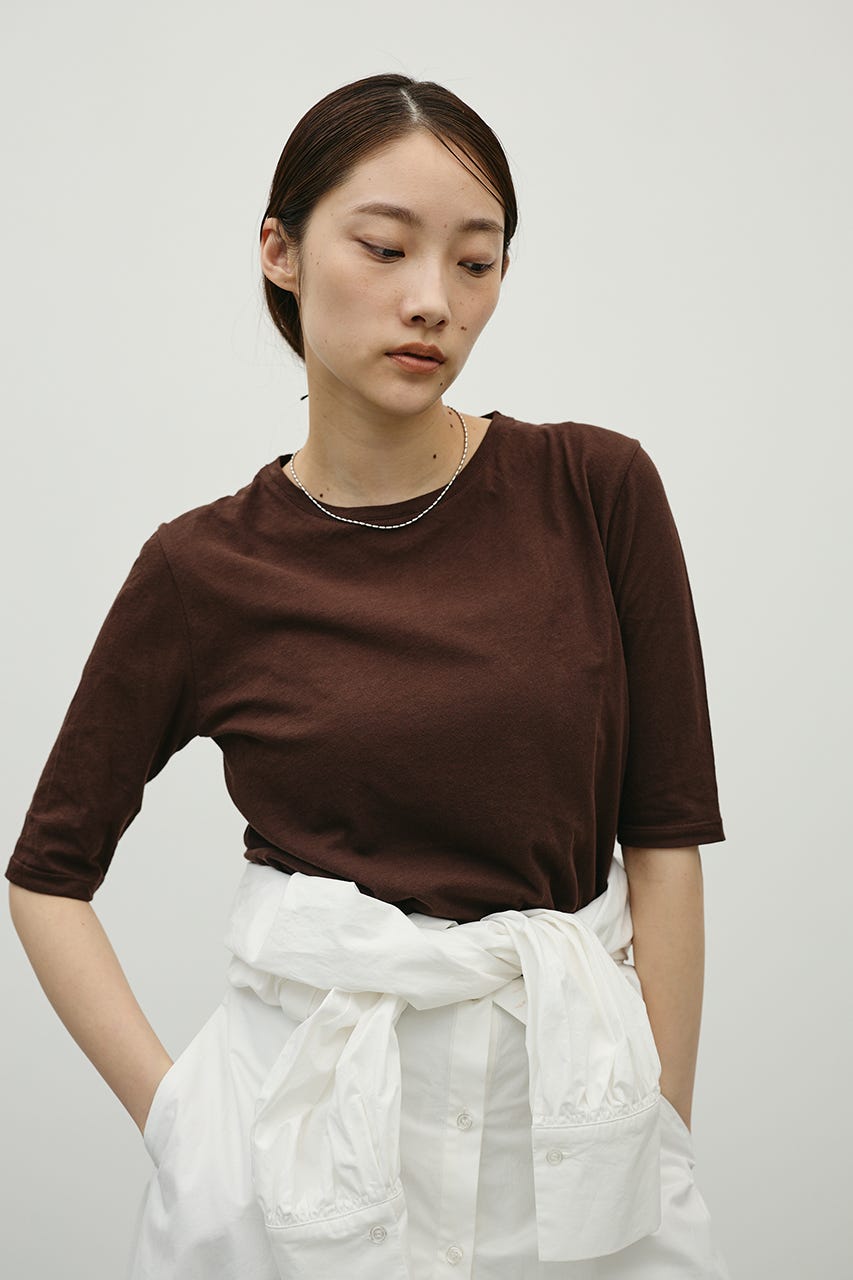 シアーバックシームT BRN FREE