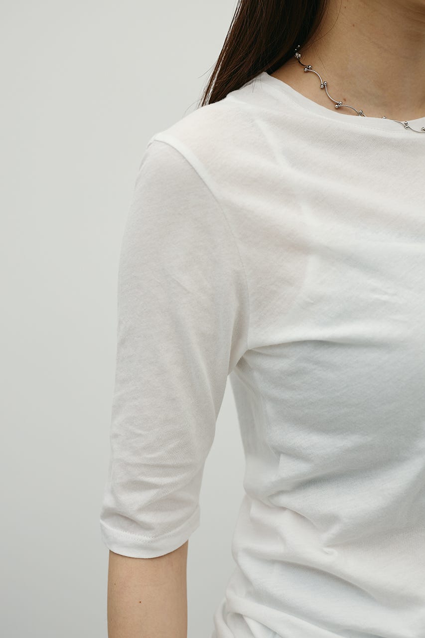 シアーバックシームT WHT FREE