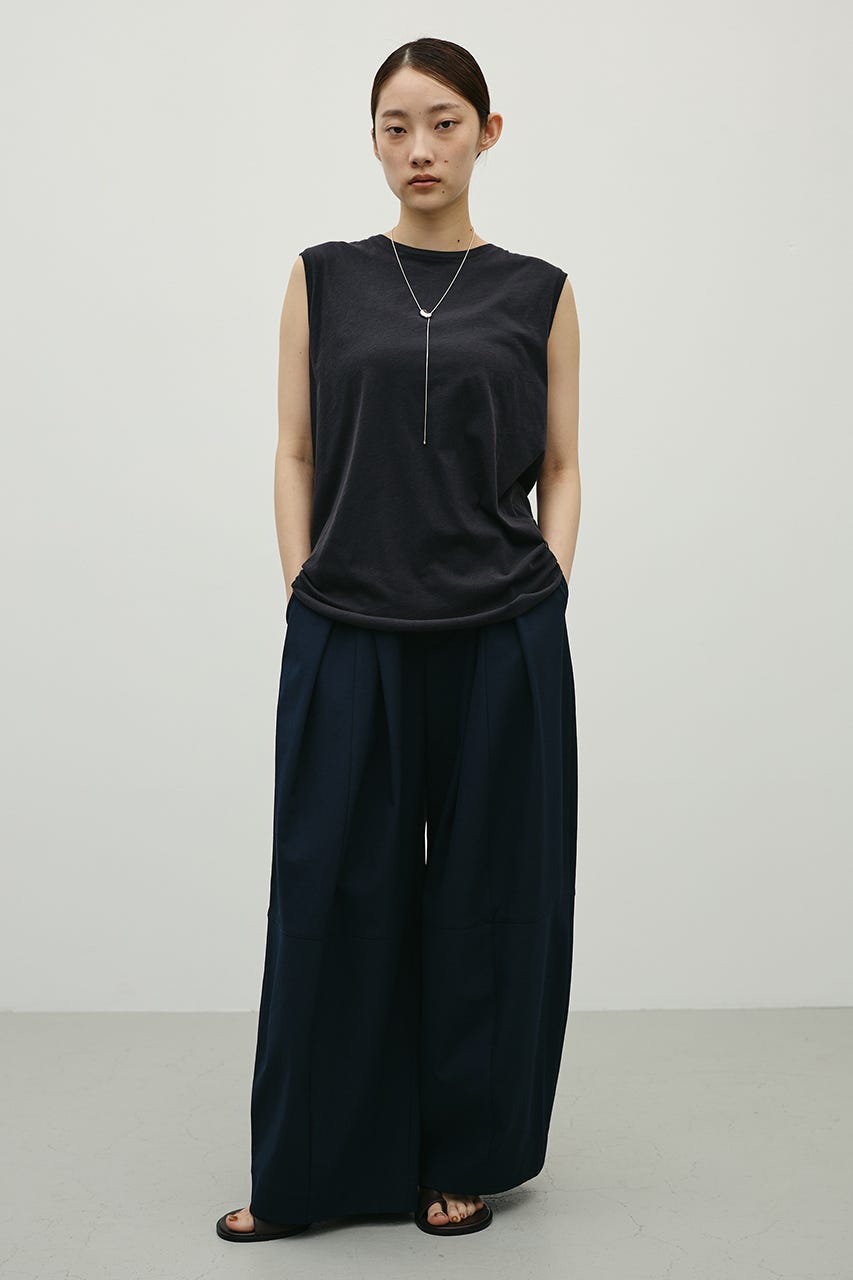 シアーバックシームタンク BLK FREE