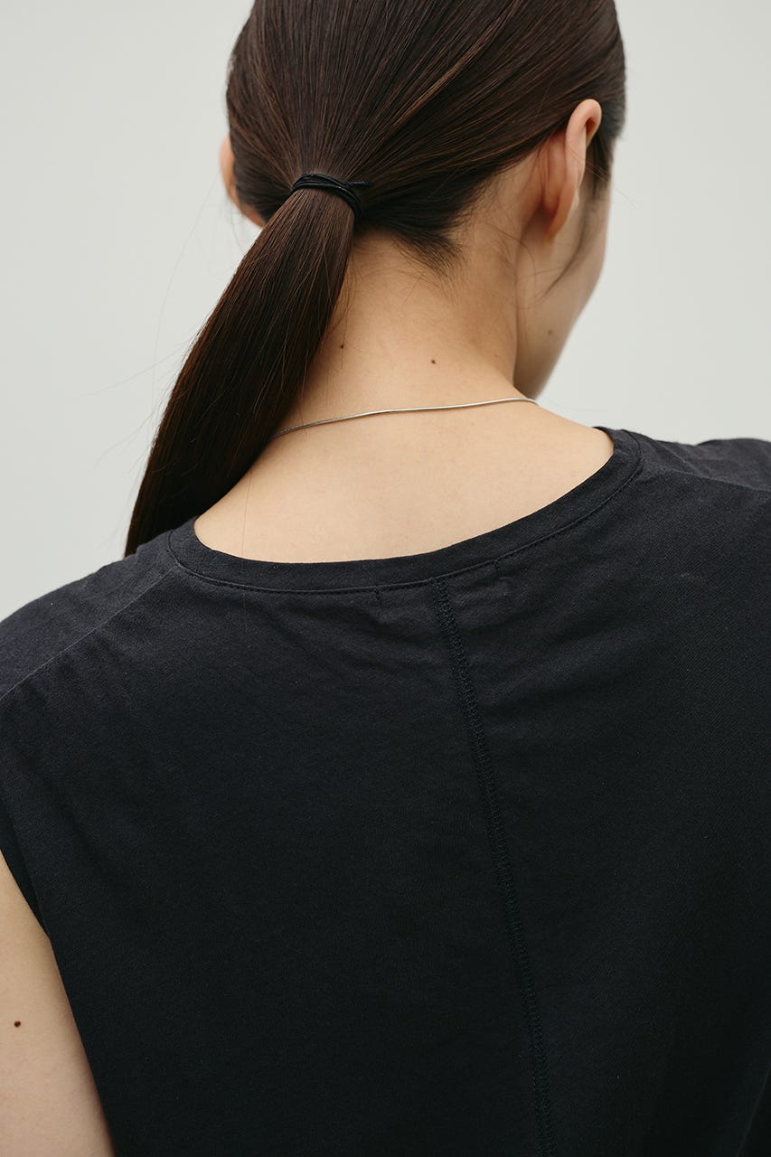 シアーバックシームタンク BLK FREE