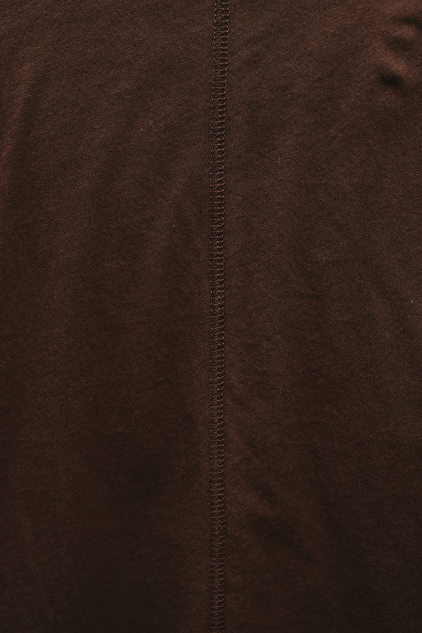 シアーバックシームタンク BRN FREE