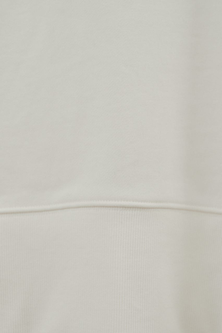 ルーズフーディーカットトップ WHT FREE