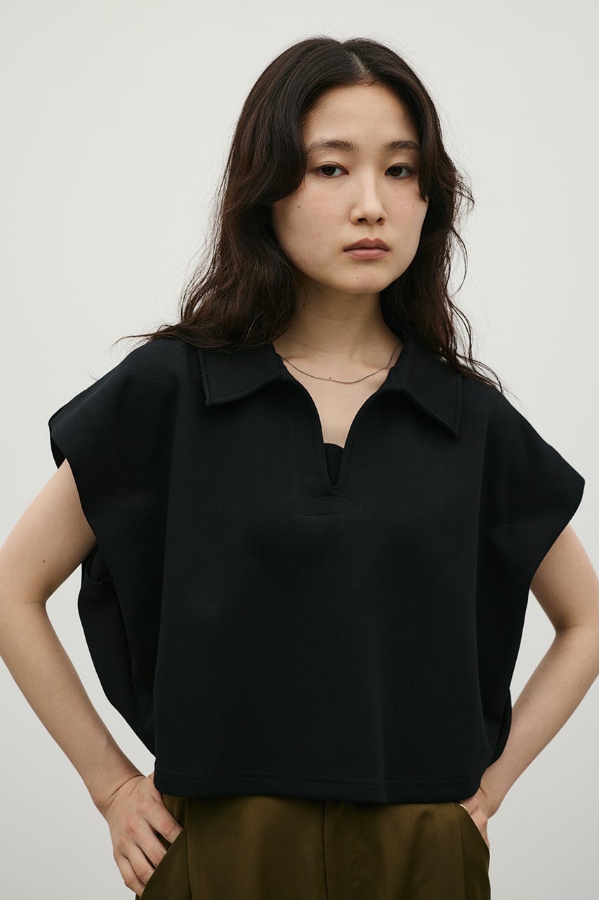 STYLEMIXER | スキッパーダンボールカットトップ (Tシャツ・カットソー