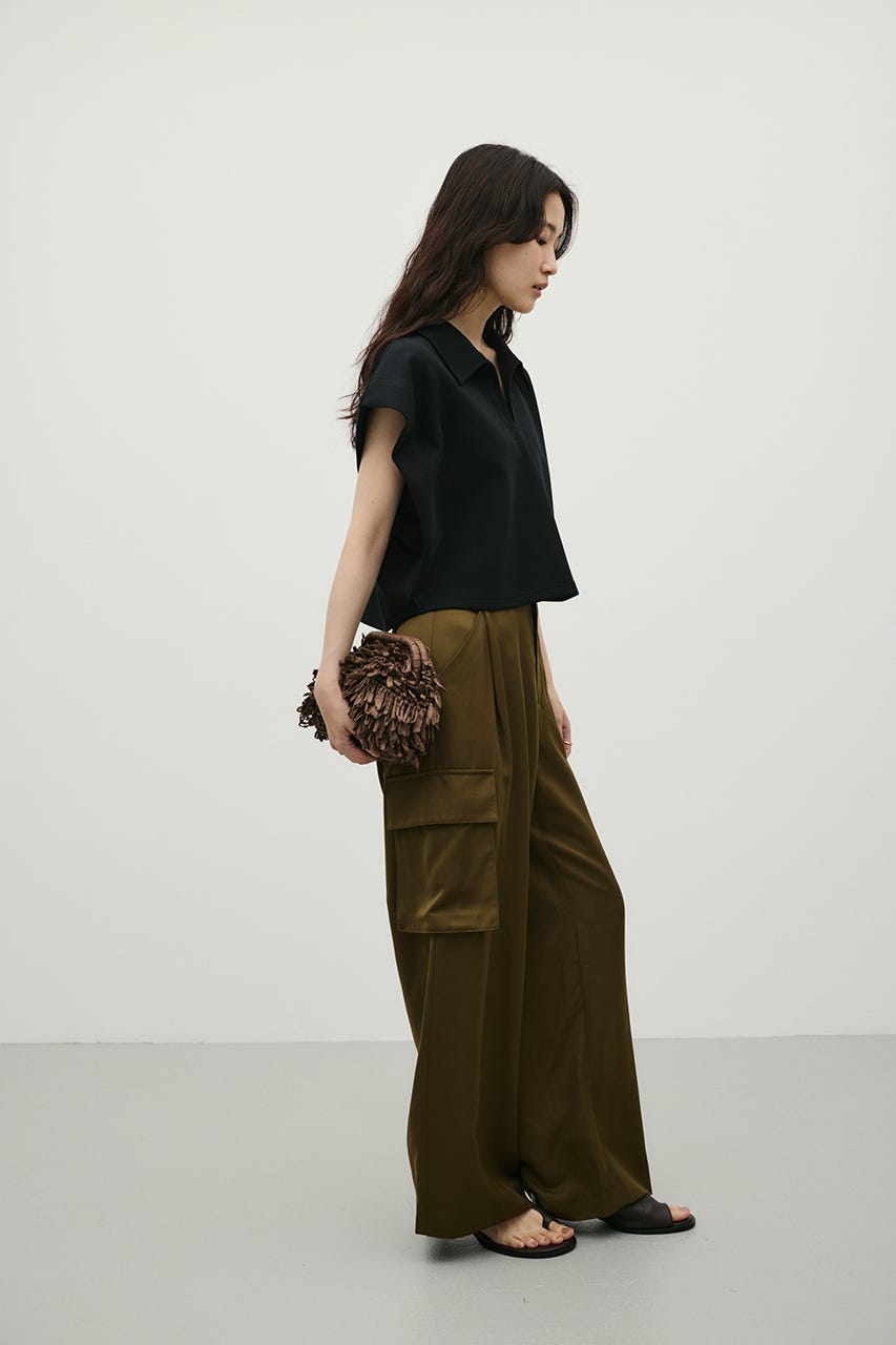スキッパーダンボールカットトップ BLK FREE
