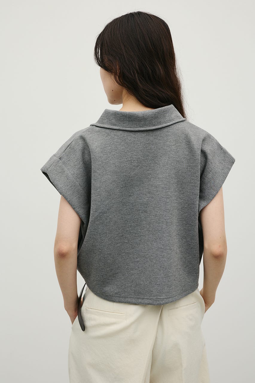 スキッパーダンボールカットトップ GRY FREE