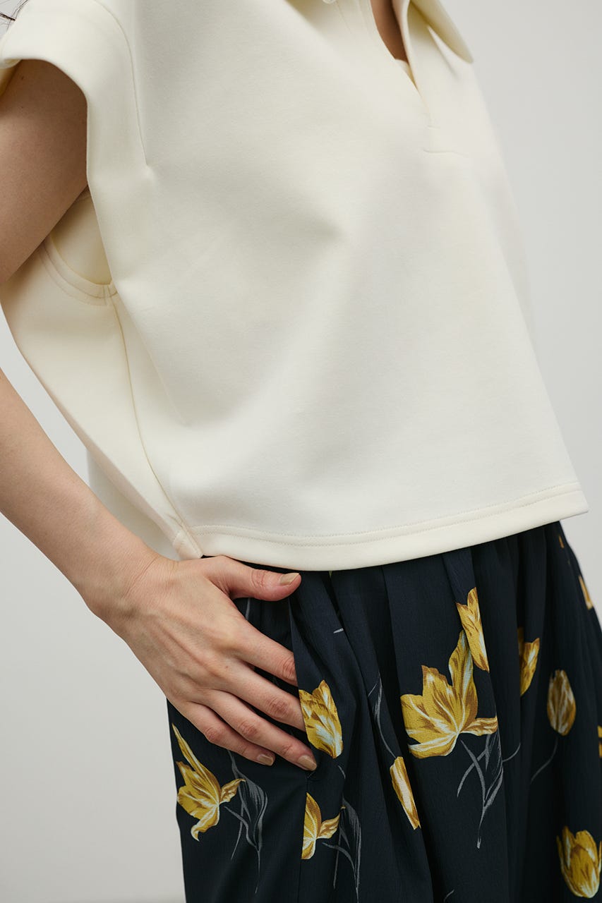 スキッパーダンボールカットトップ WHT FREE