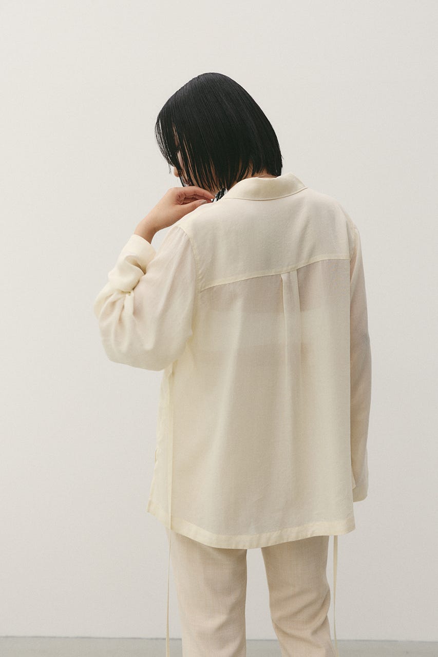 テーラーカラーオープンシャツ IVOY FREE