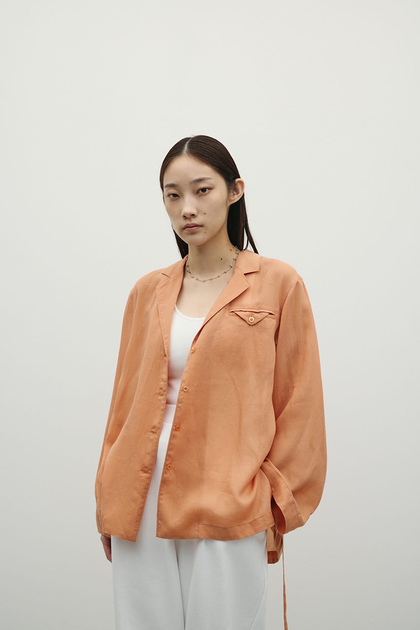 テーラーカラーオープンシャツ ORG FREE