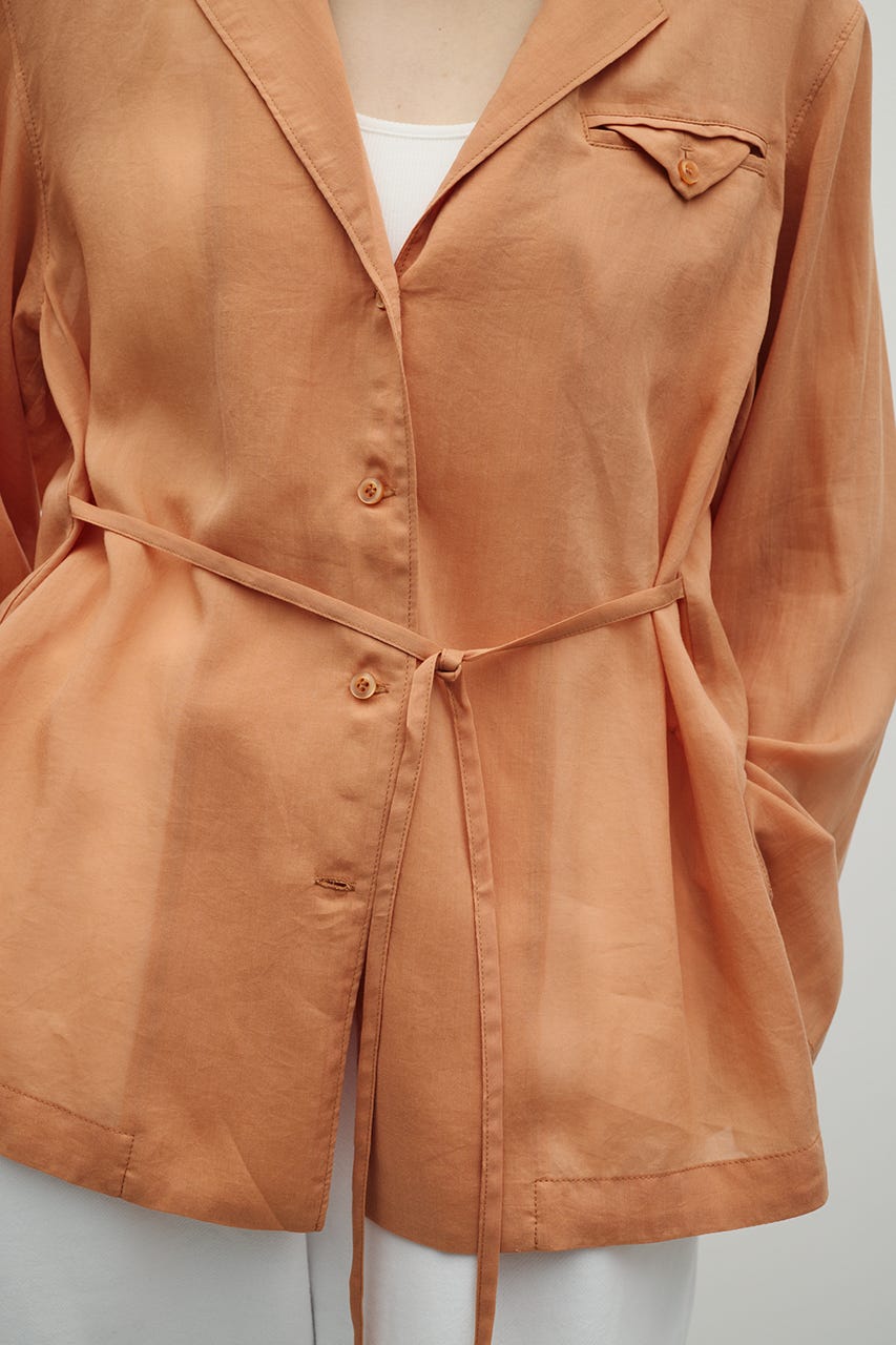 テーラーカラーオープンシャツ ORG FREE