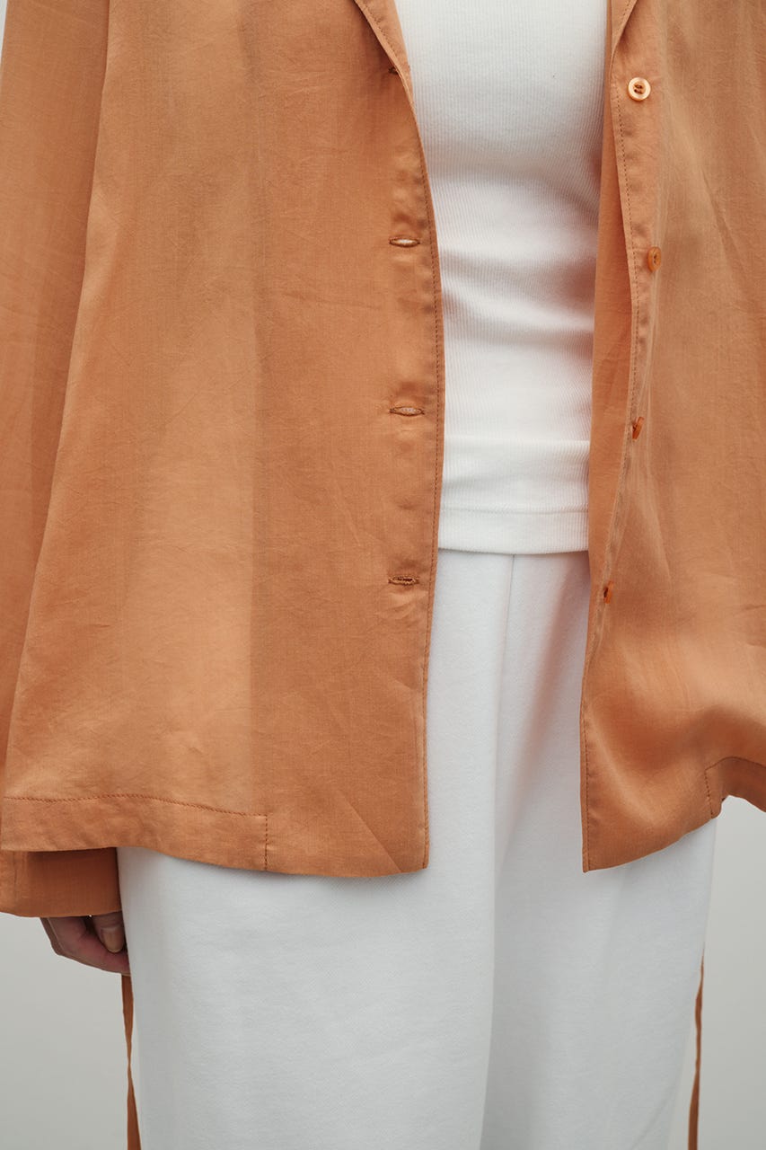 テーラーカラーオープンシャツ ORG FREE