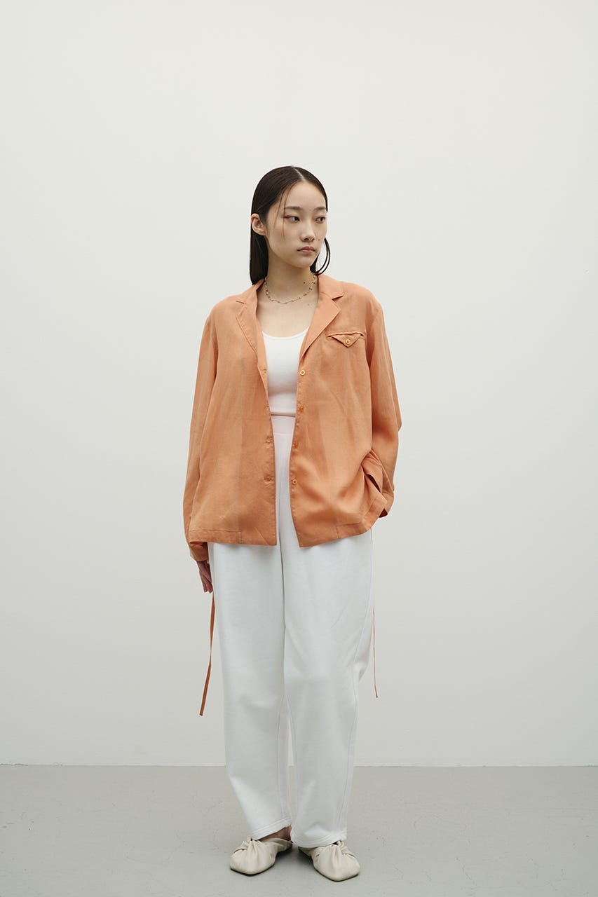 テーラーカラーオープンシャツ ORG FREE