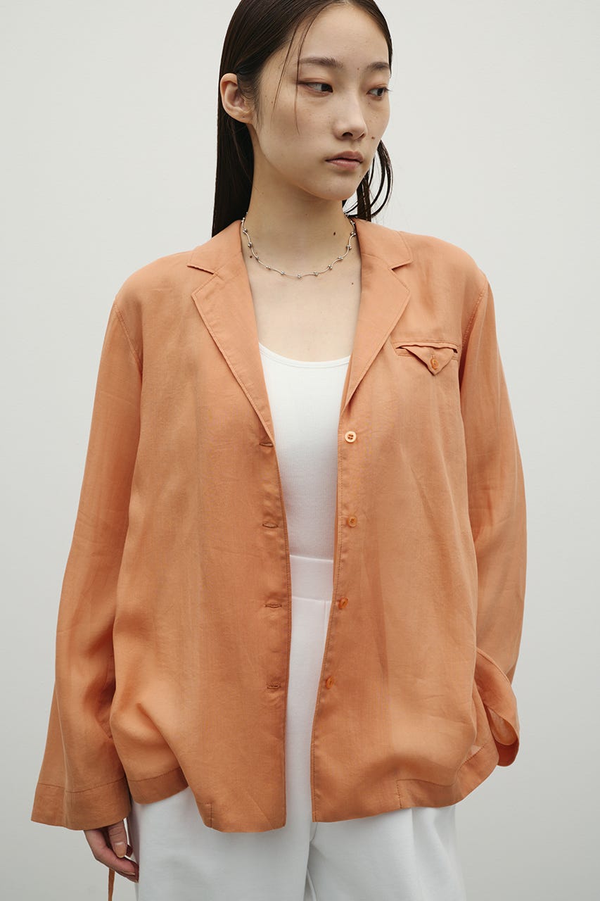 テーラーカラーオープンシャツ ORG FREE