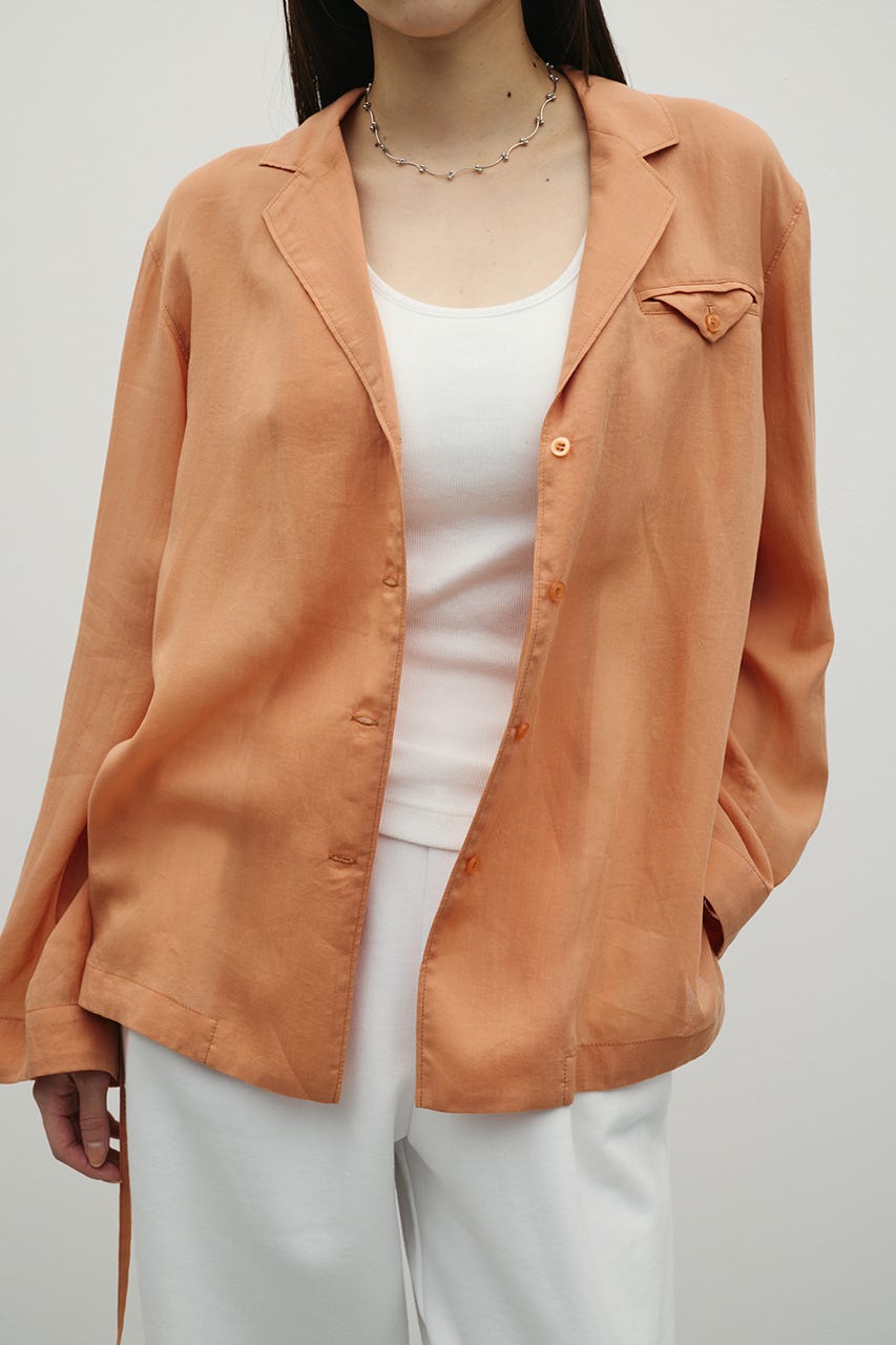 テーラーカラーオープンシャツ ORG FREE