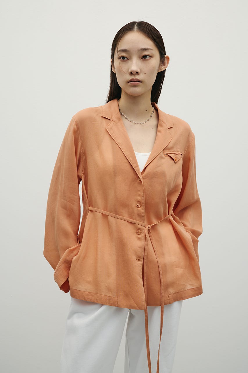 テーラーカラーオープンシャツ ORG FREE