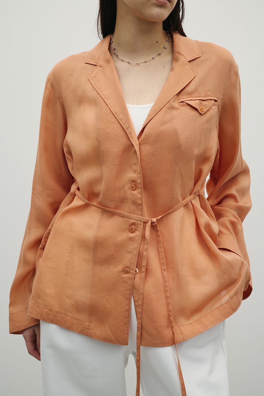 テーラーカラーオープンシャツ ORG FREE