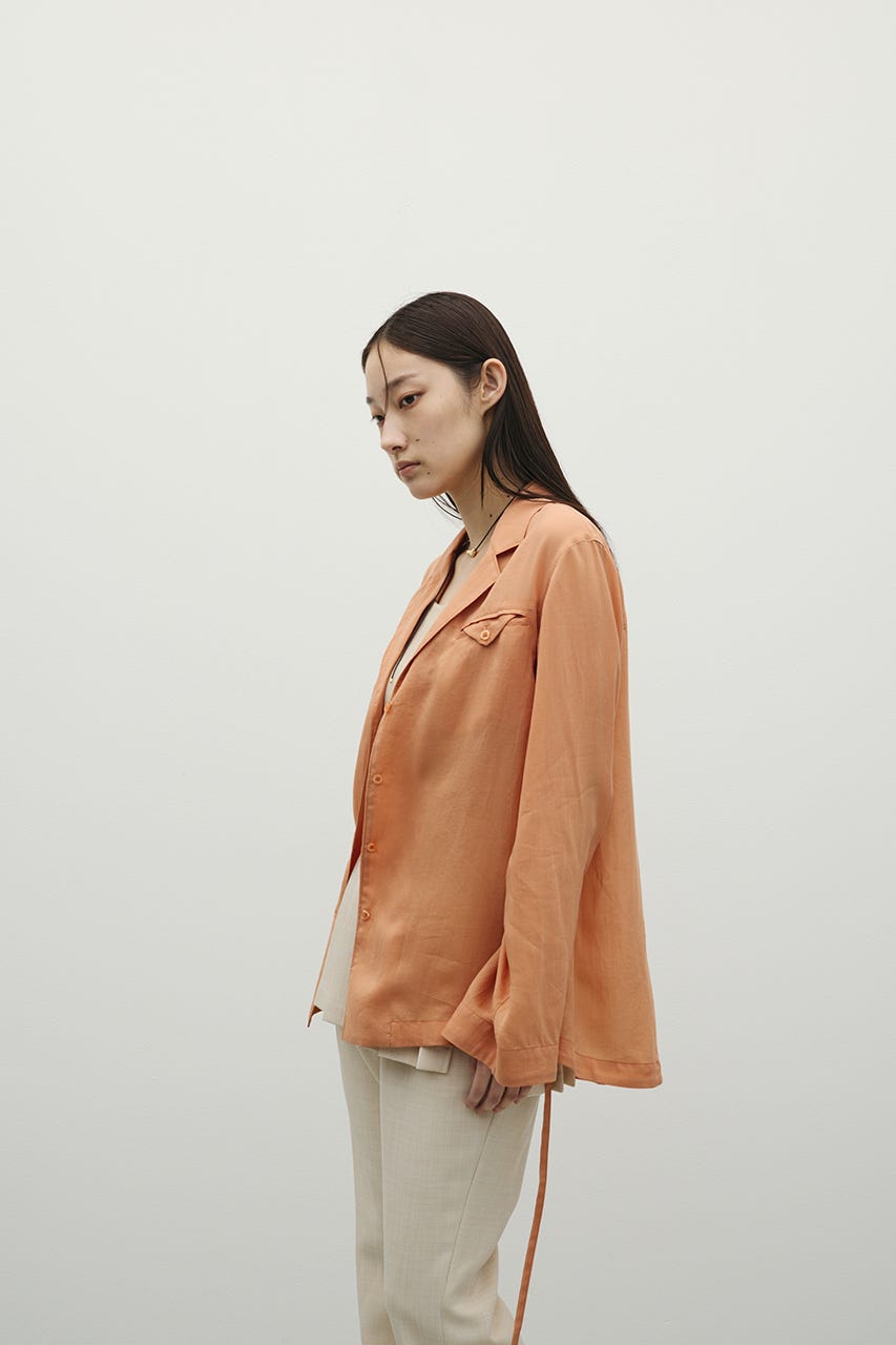 テーラーカラーオープンシャツ ORG FREE