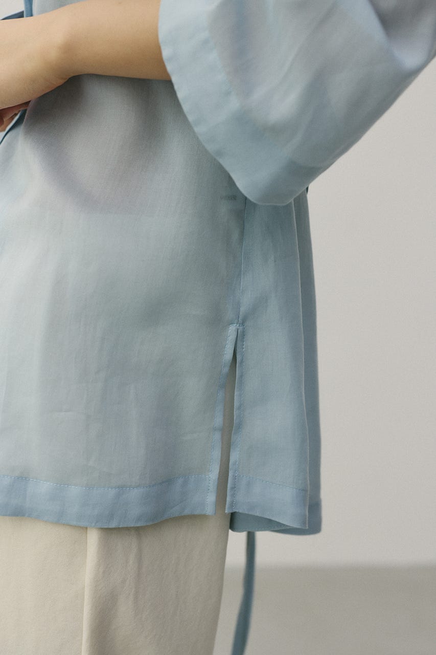 テーラーカラーオープンシャツ SAX FREE