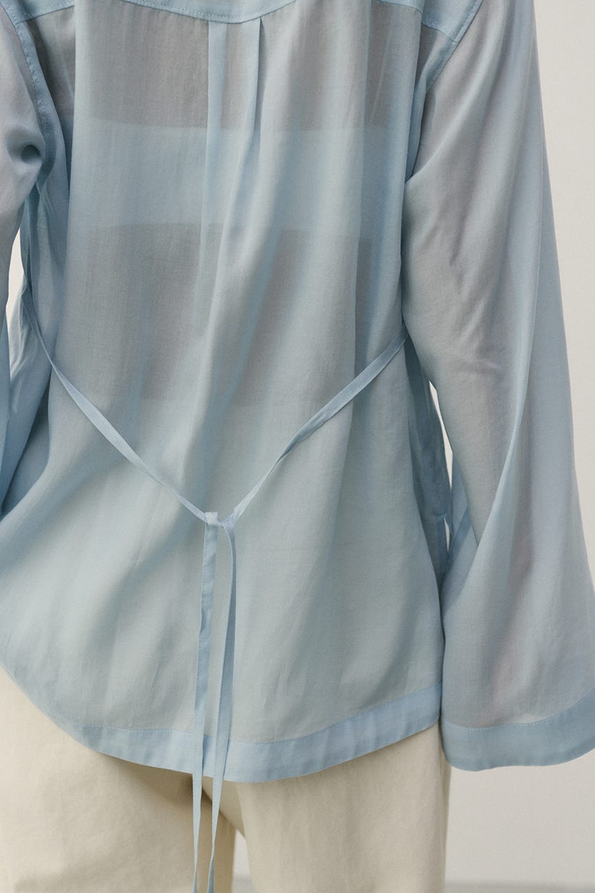 テーラーカラーオープンシャツ SAX FREE