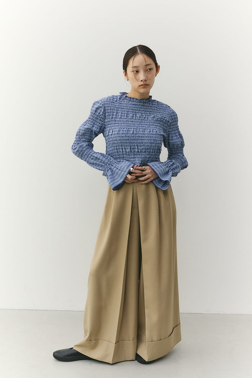 サッカーシャーリングトップ BLU FREE