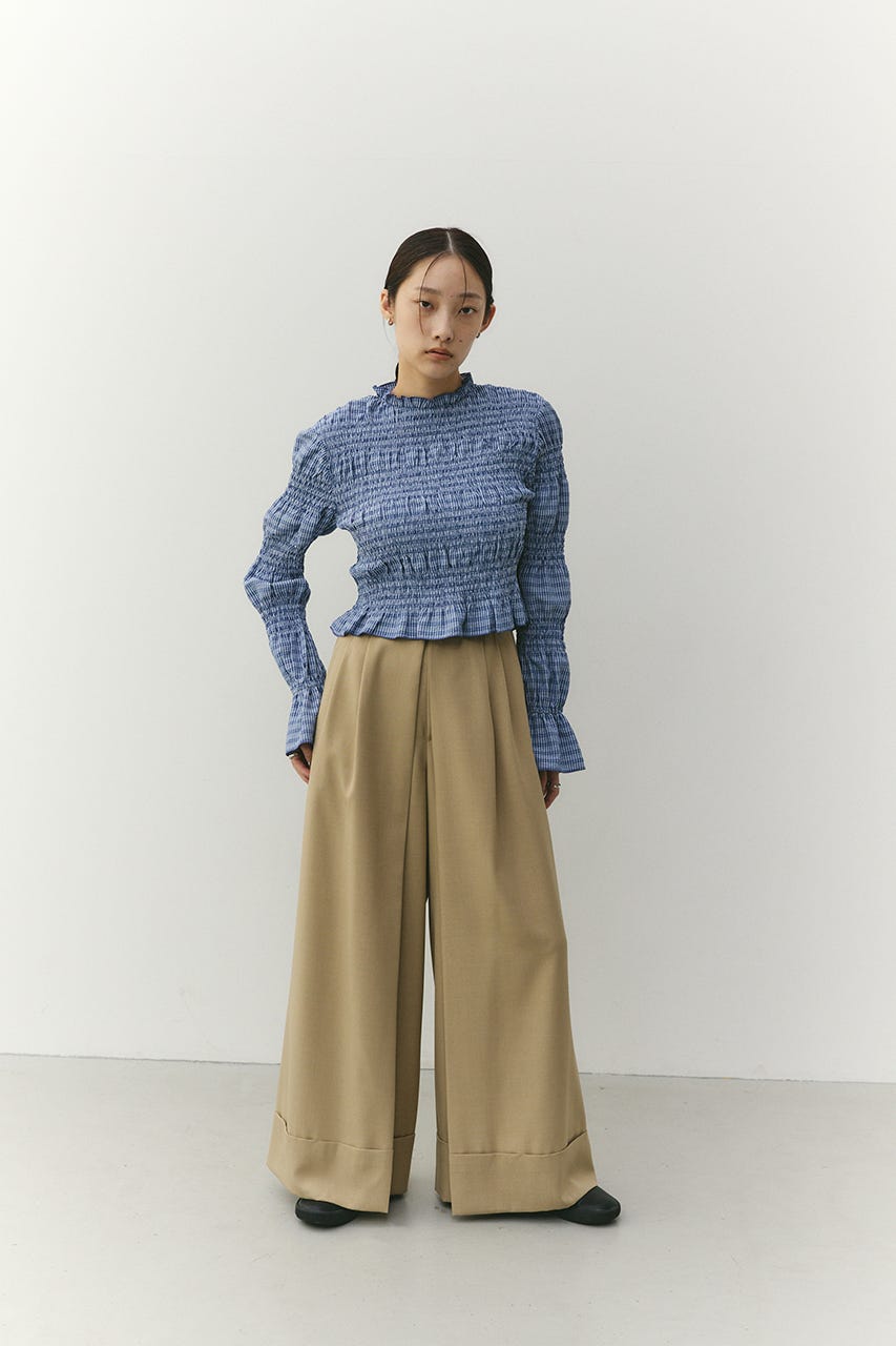 サッカーシャーリングトップ BLU FREE