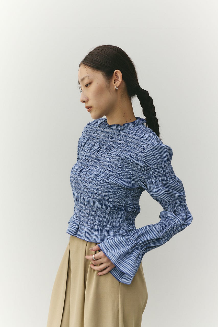 サッカーシャーリングトップ BLU FREE