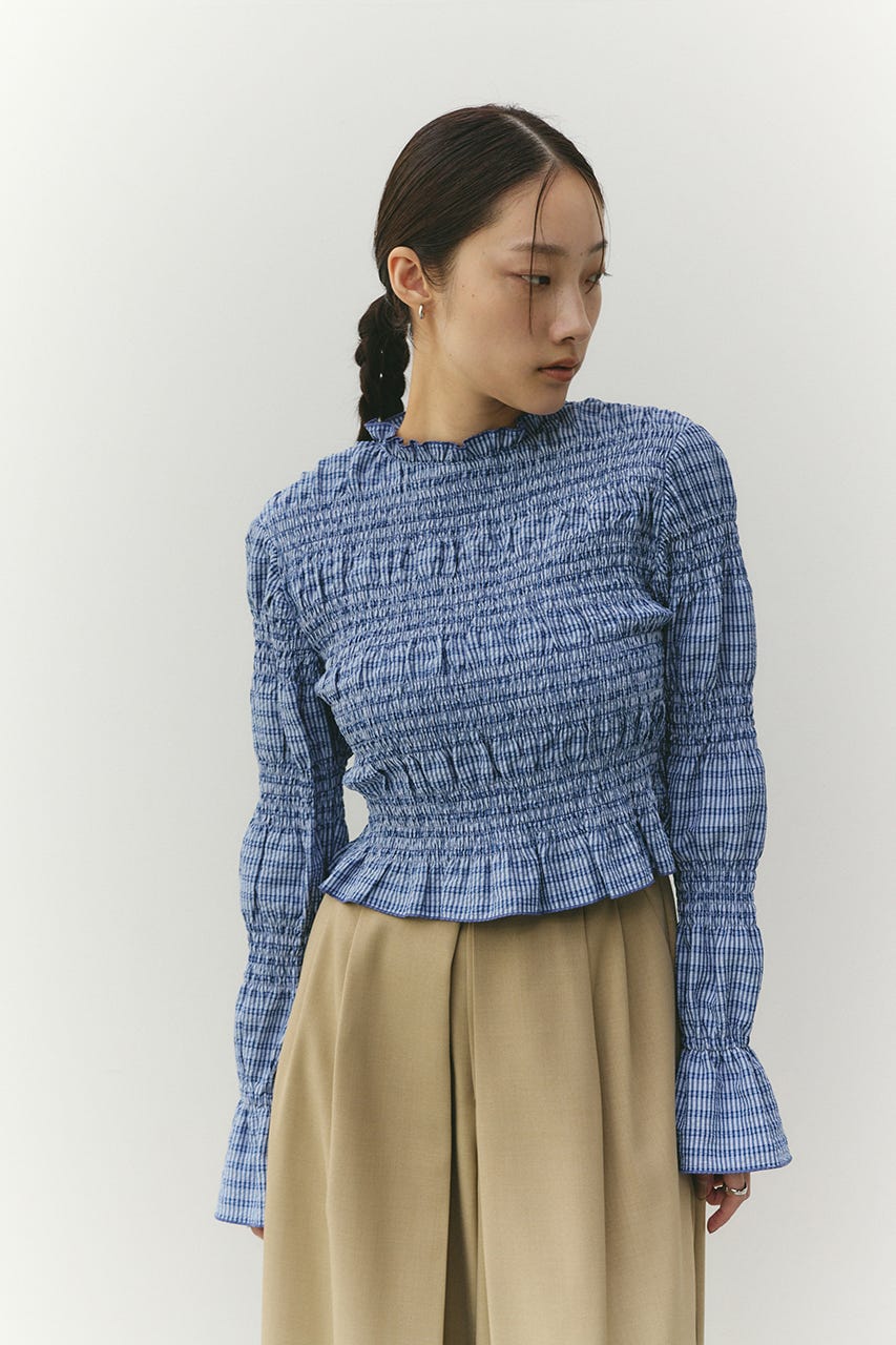 サッカーシャーリングトップ BLU FREE