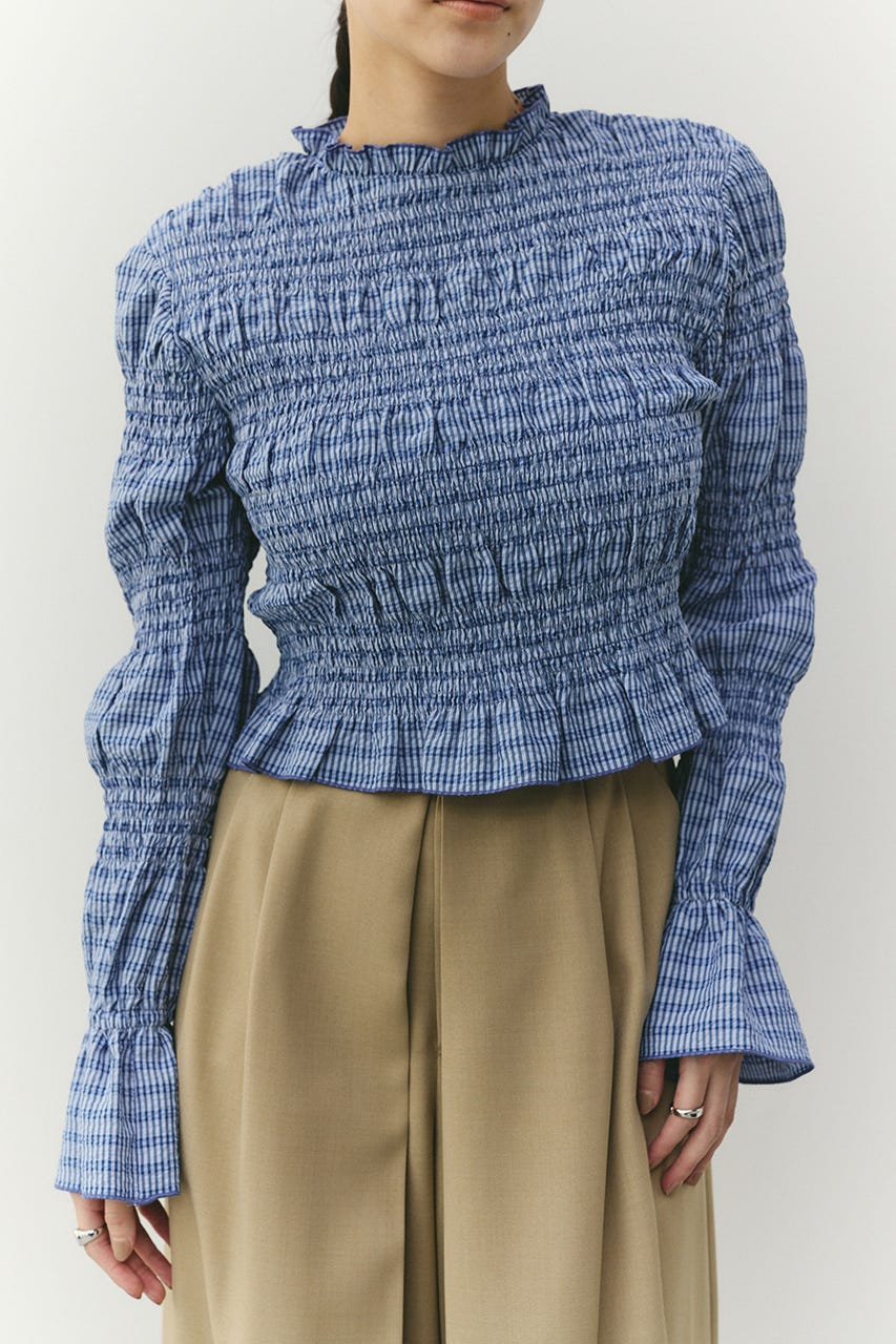 サッカーシャーリングトップ BLU FREE