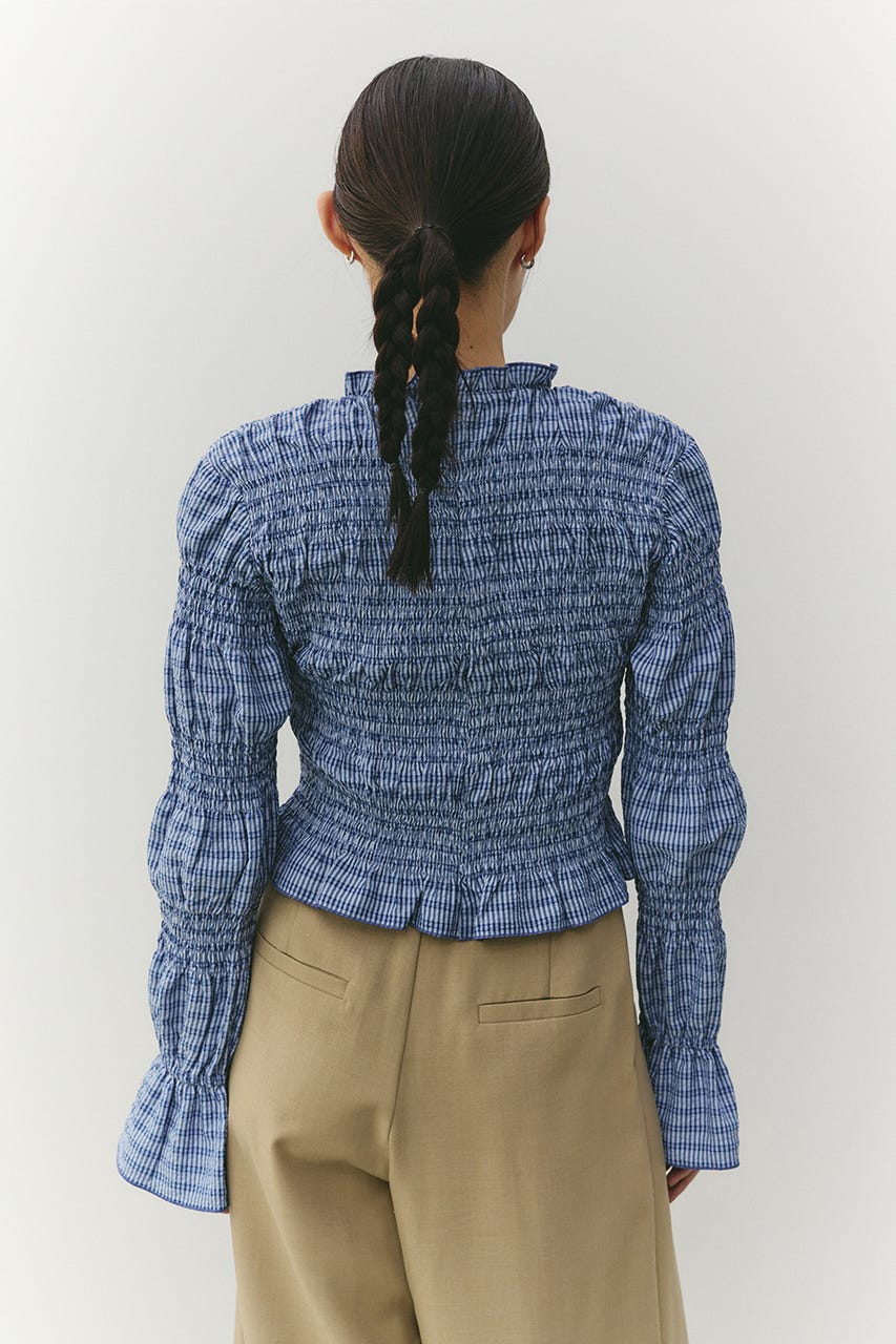 サッカーシャーリングトップ BLU FREE