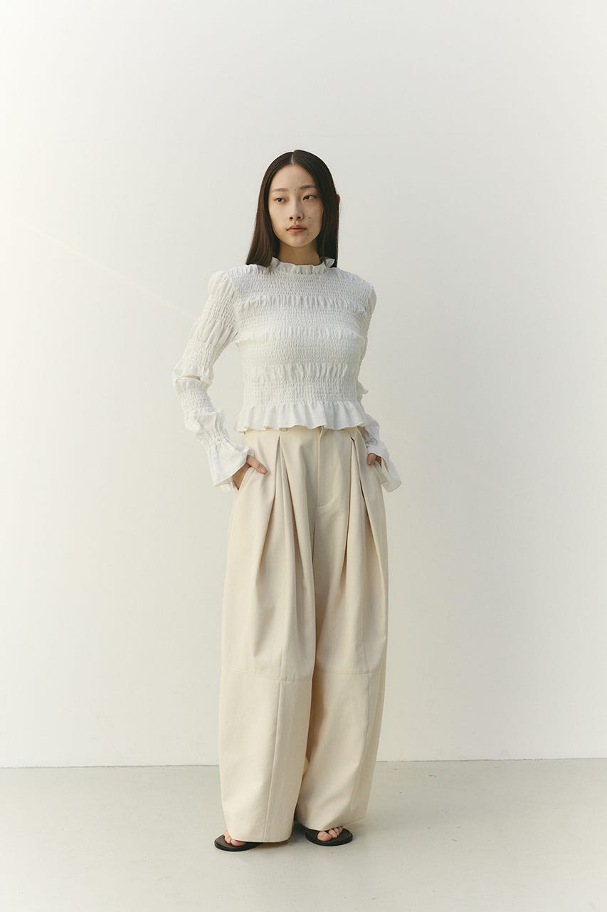 サッカーシャーリングトップ WHT FREE