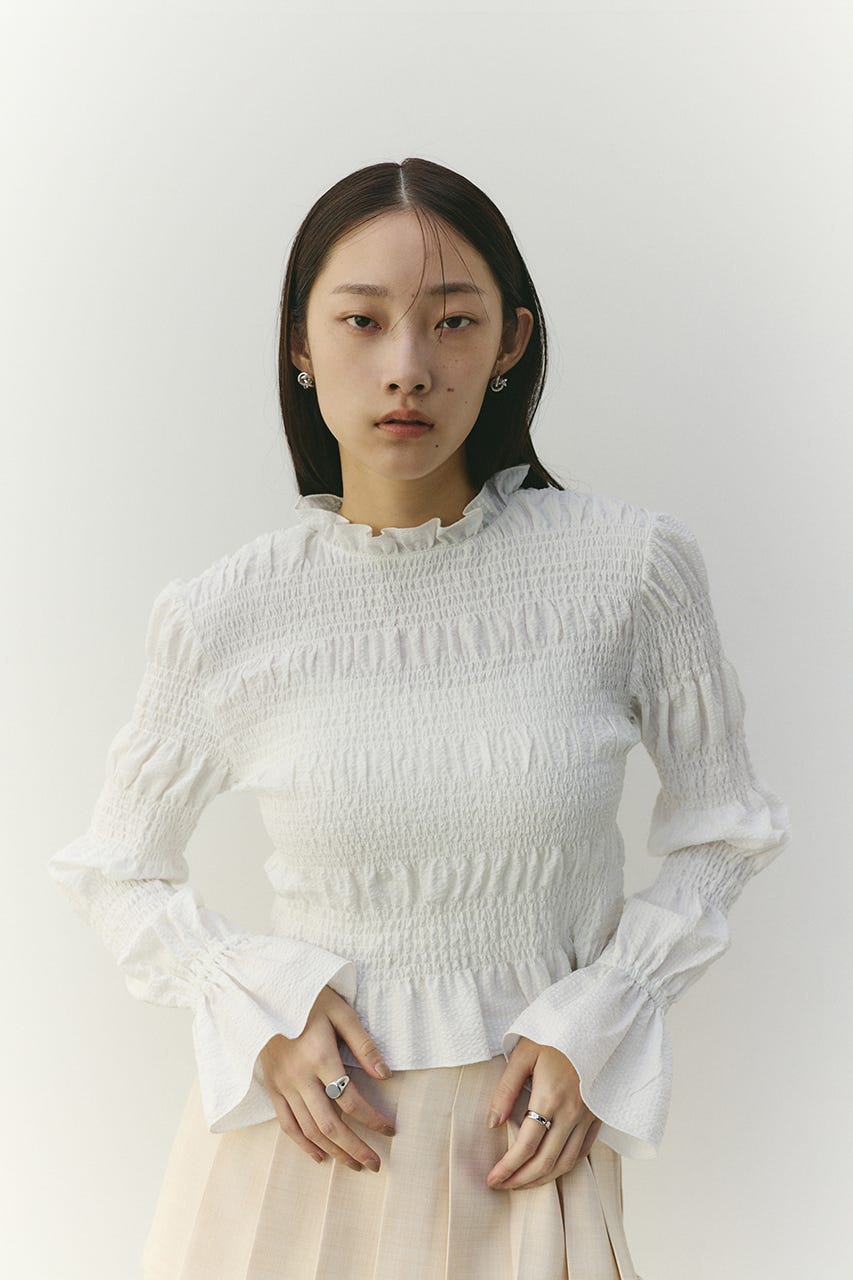 サッカーシャーリングトップ WHT FREE