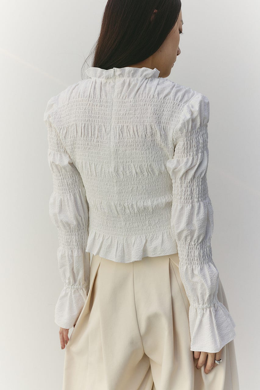 サッカーシャーリングトップ WHT FREE