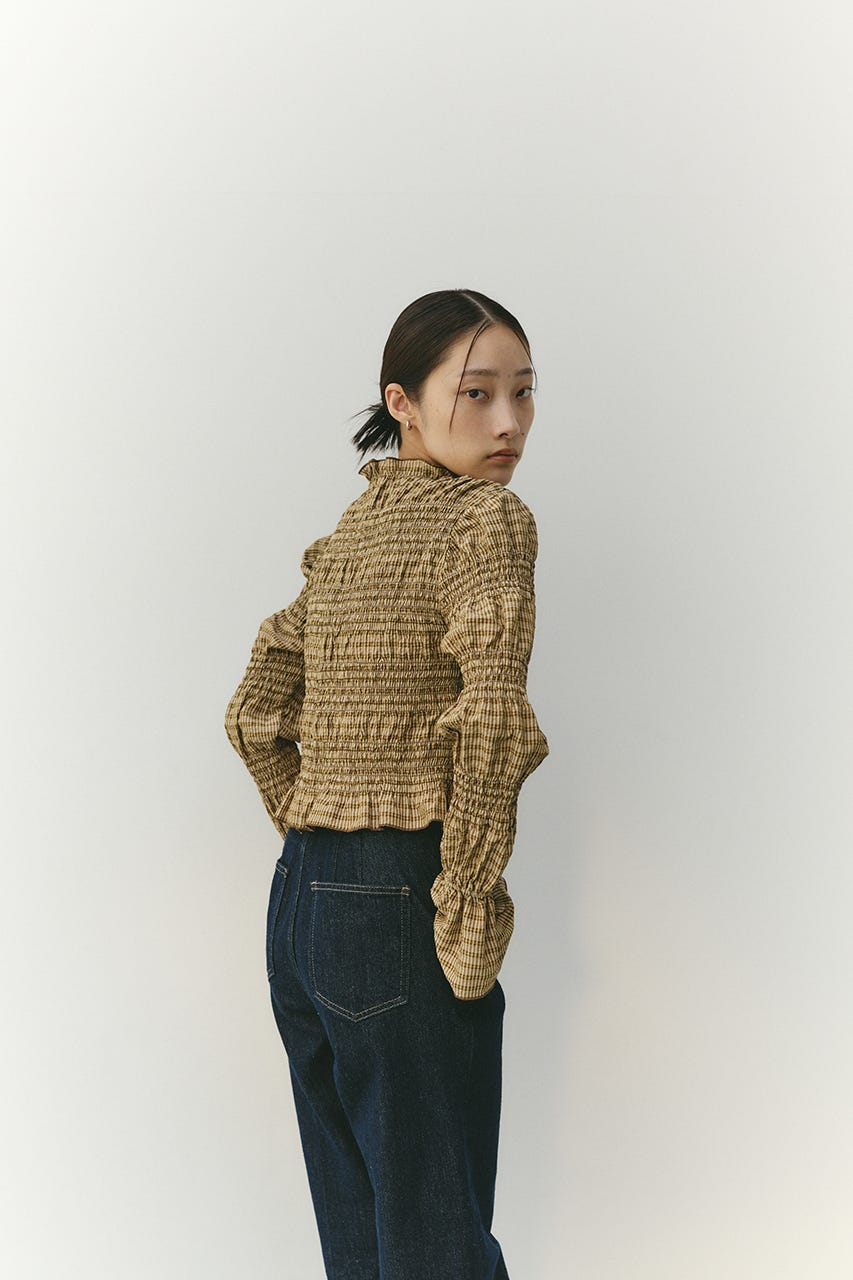 サッカーシャーリングトップ YEL FREE