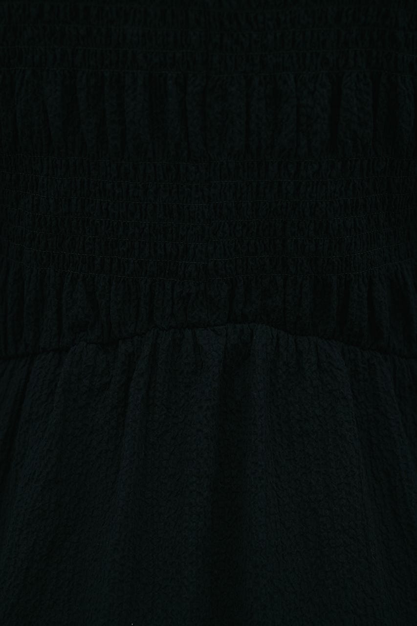 サッカーシャーリングワンピース BLK S