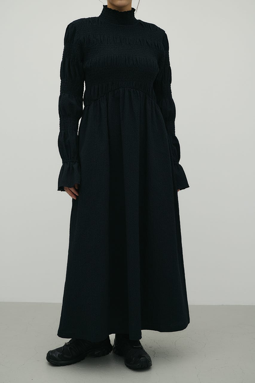 サッカーシャーリングワンピース BLK S