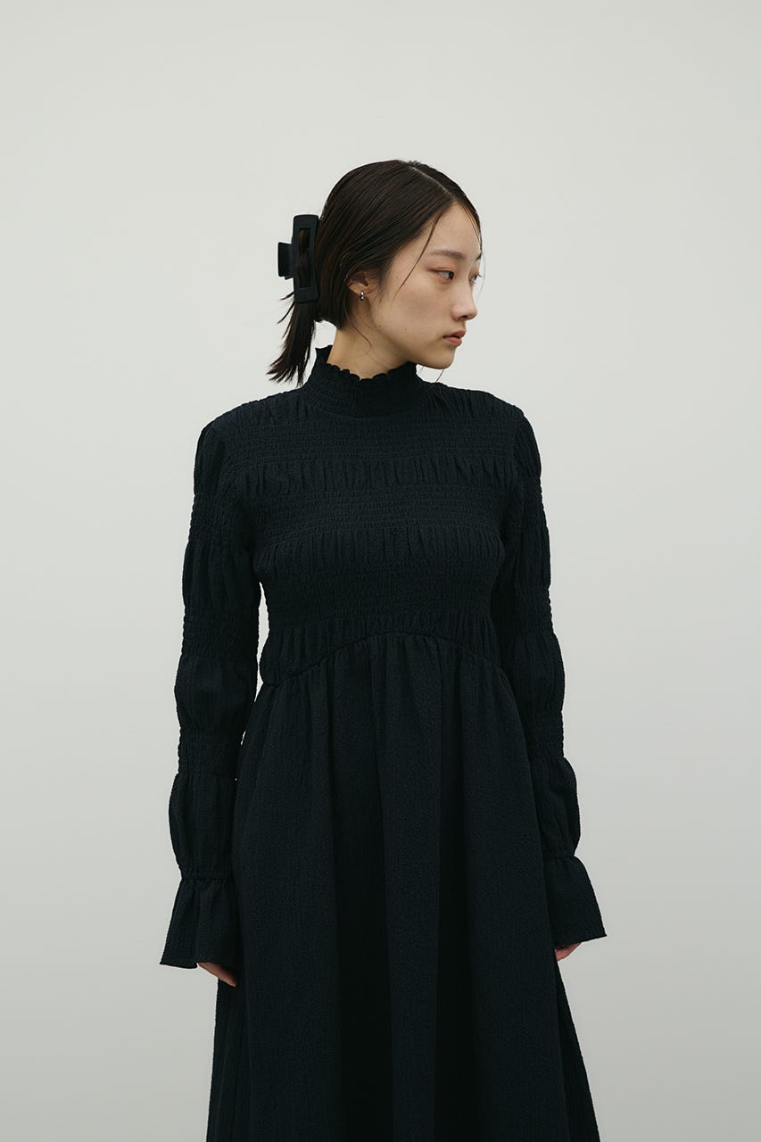 サッカーシャーリングワンピース BLK S