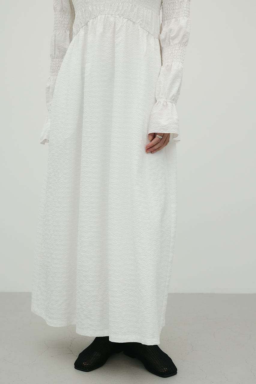 サッカーシャーリングワンピース WHT M