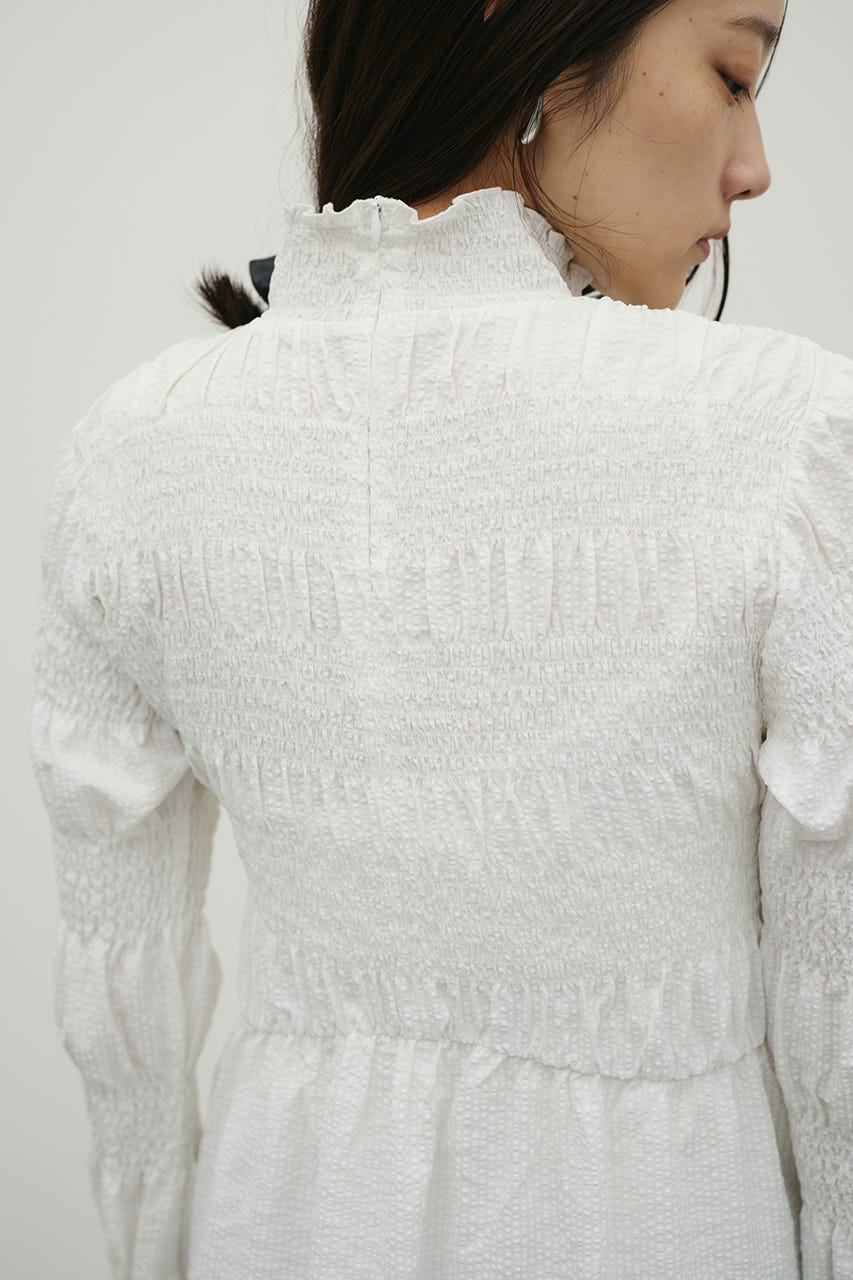 サッカーシャーリングワンピース WHT M