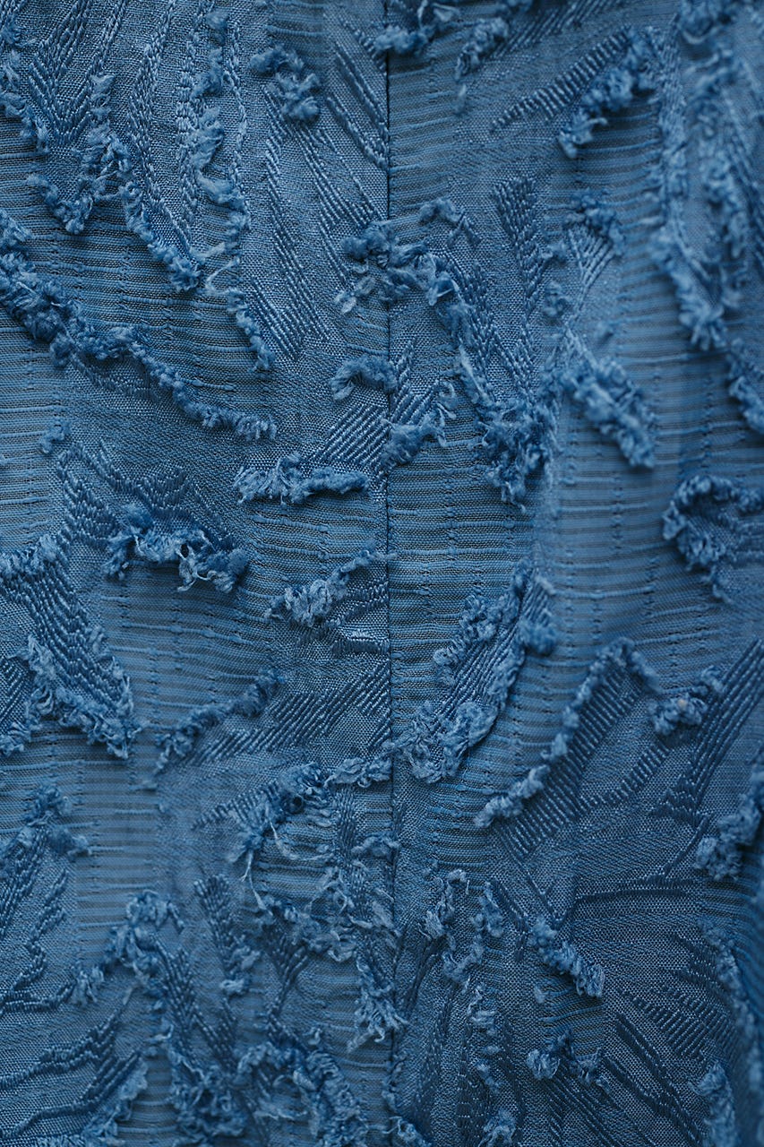 フラワーレースキャミワンピース BLU M