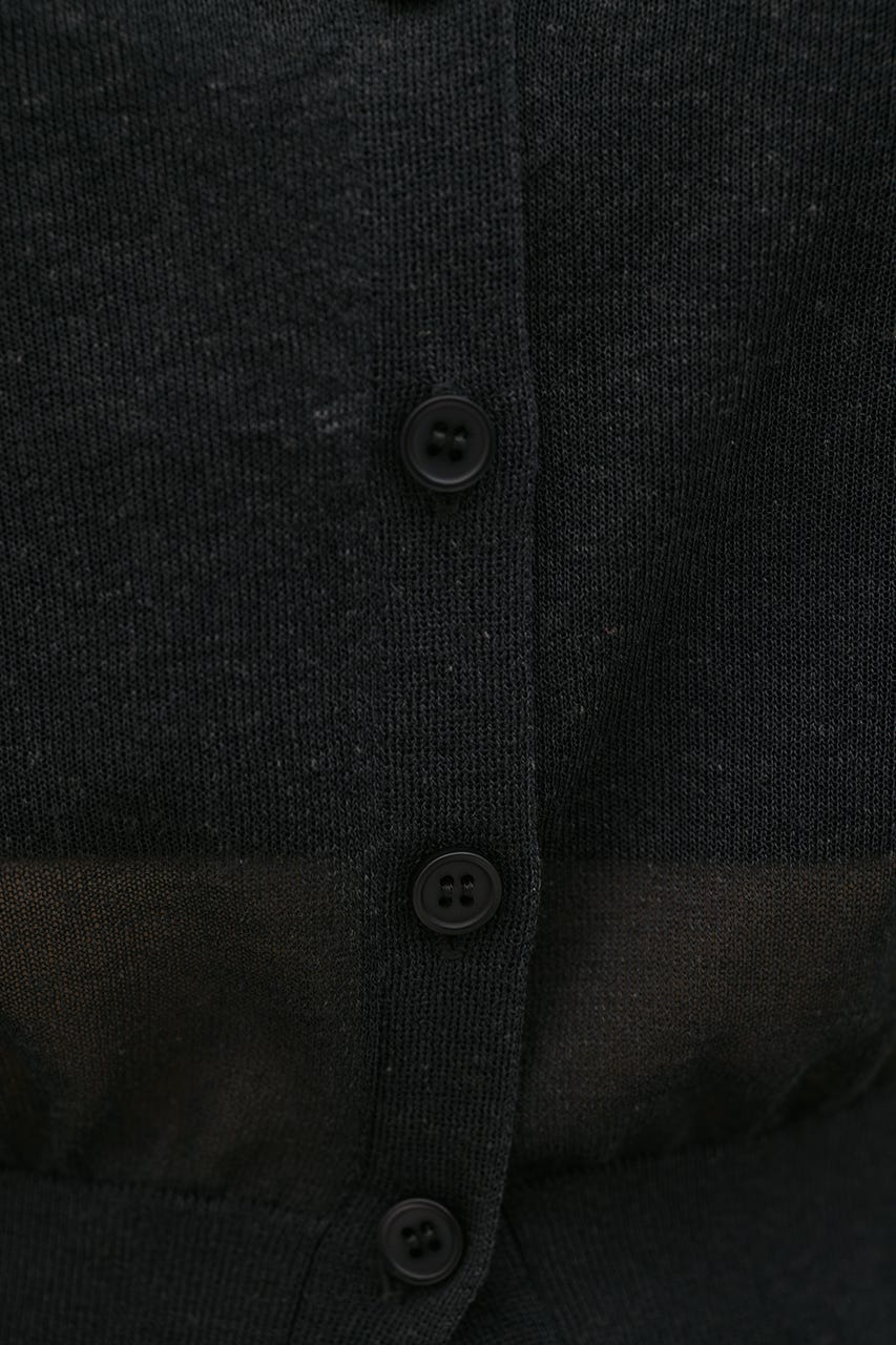 シアーフォルムニットカーデ C.GRY FREE