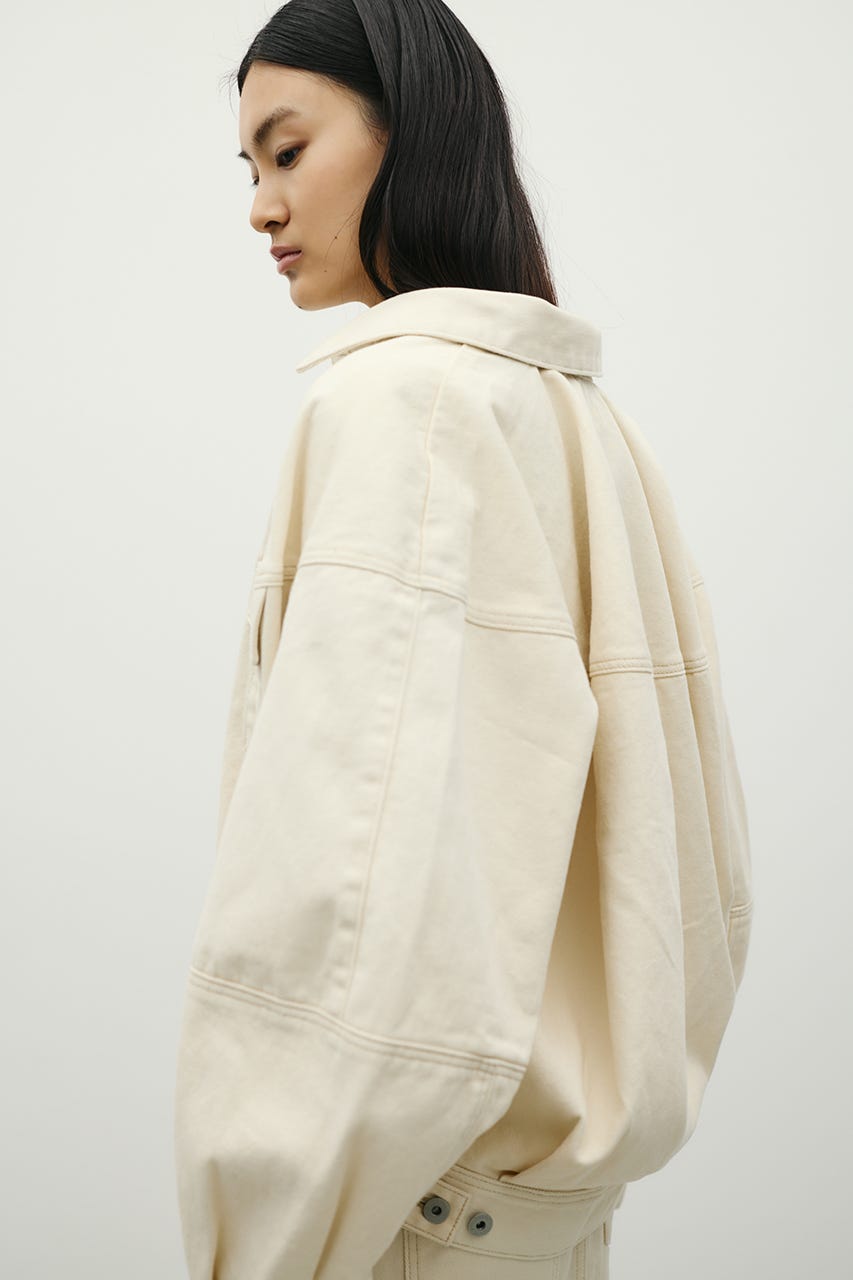 フォルムデニムジャケット IVOY M