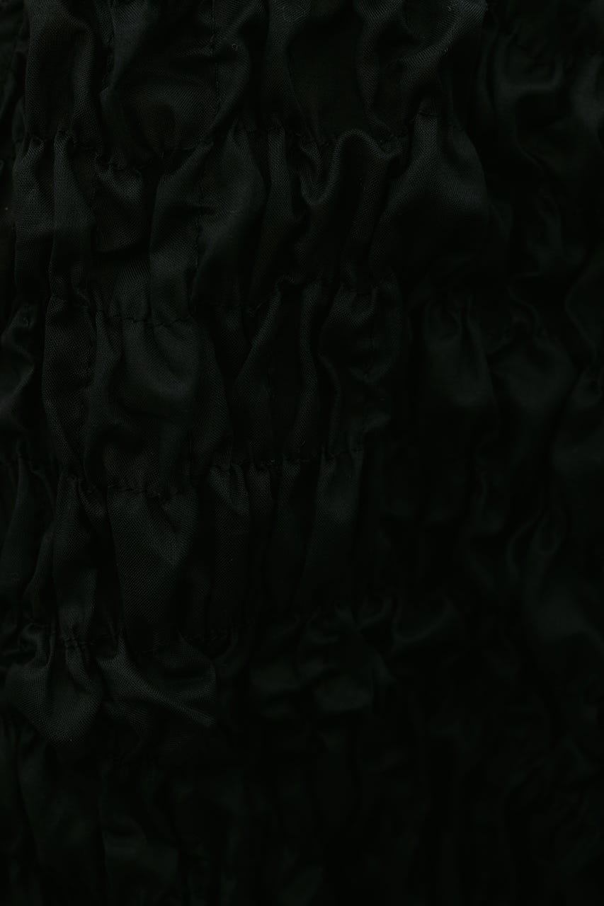 フラッフィーショートトップ BLK FREE