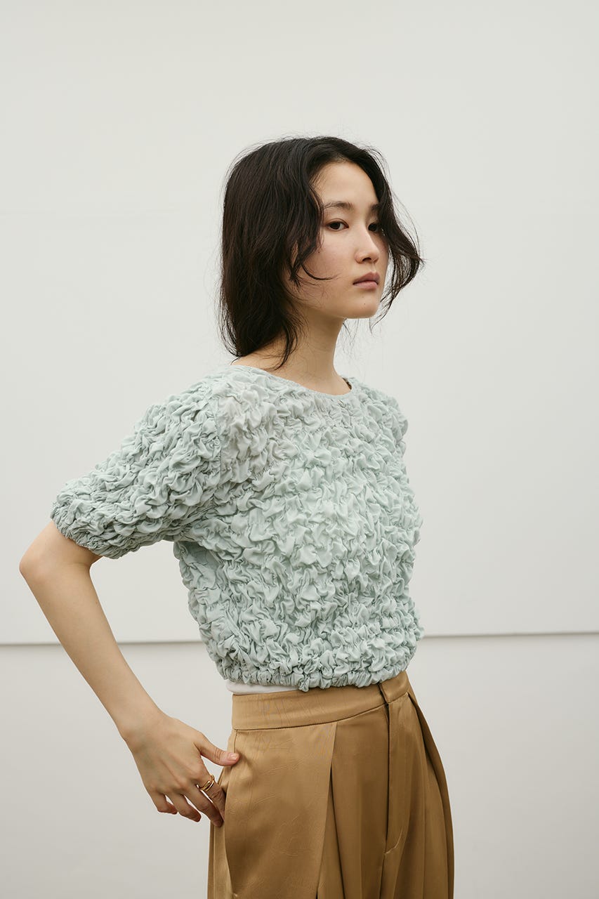 フラッフィーショートトップ SAX FREE