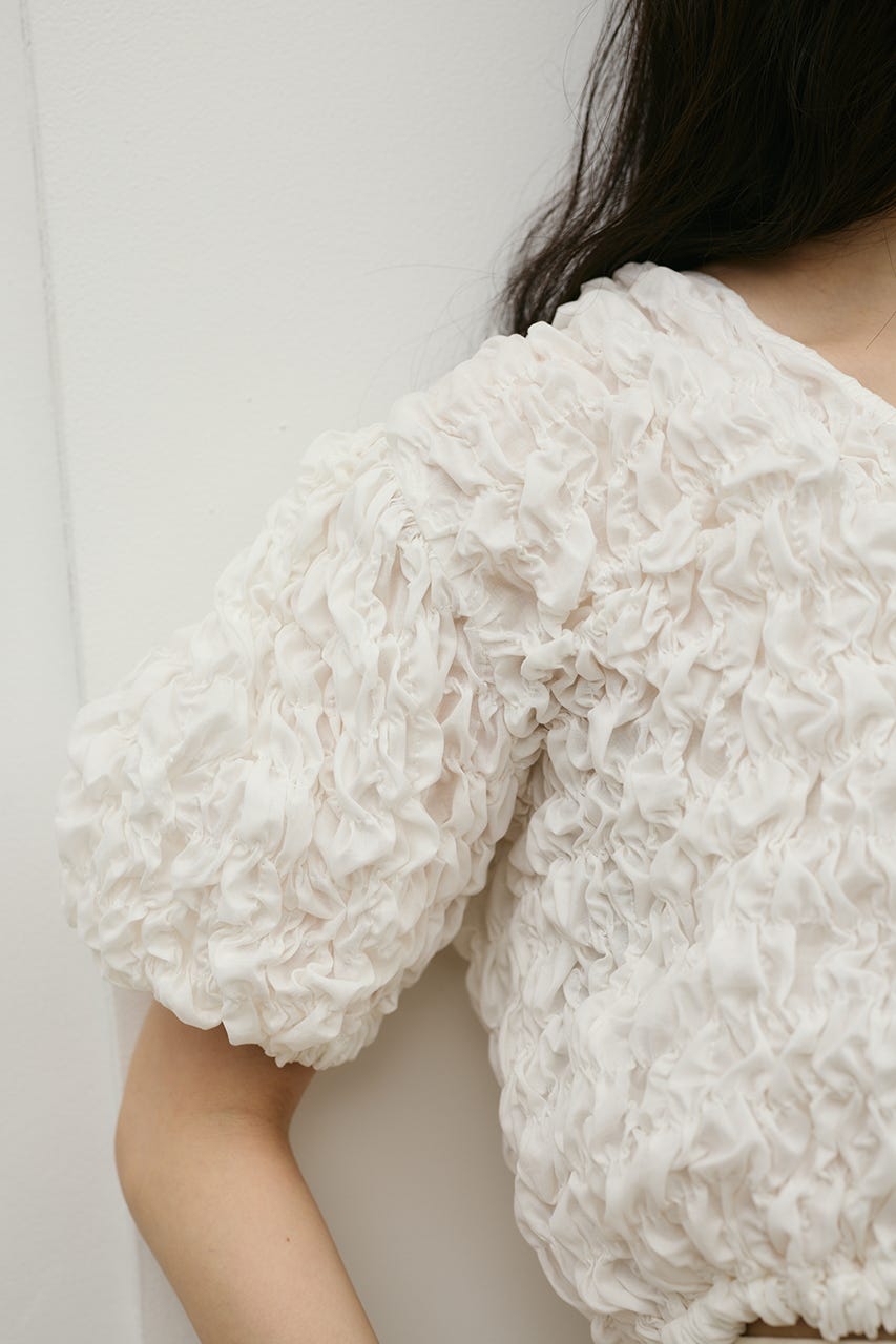 フラッフィーショートトップ WHT FREE