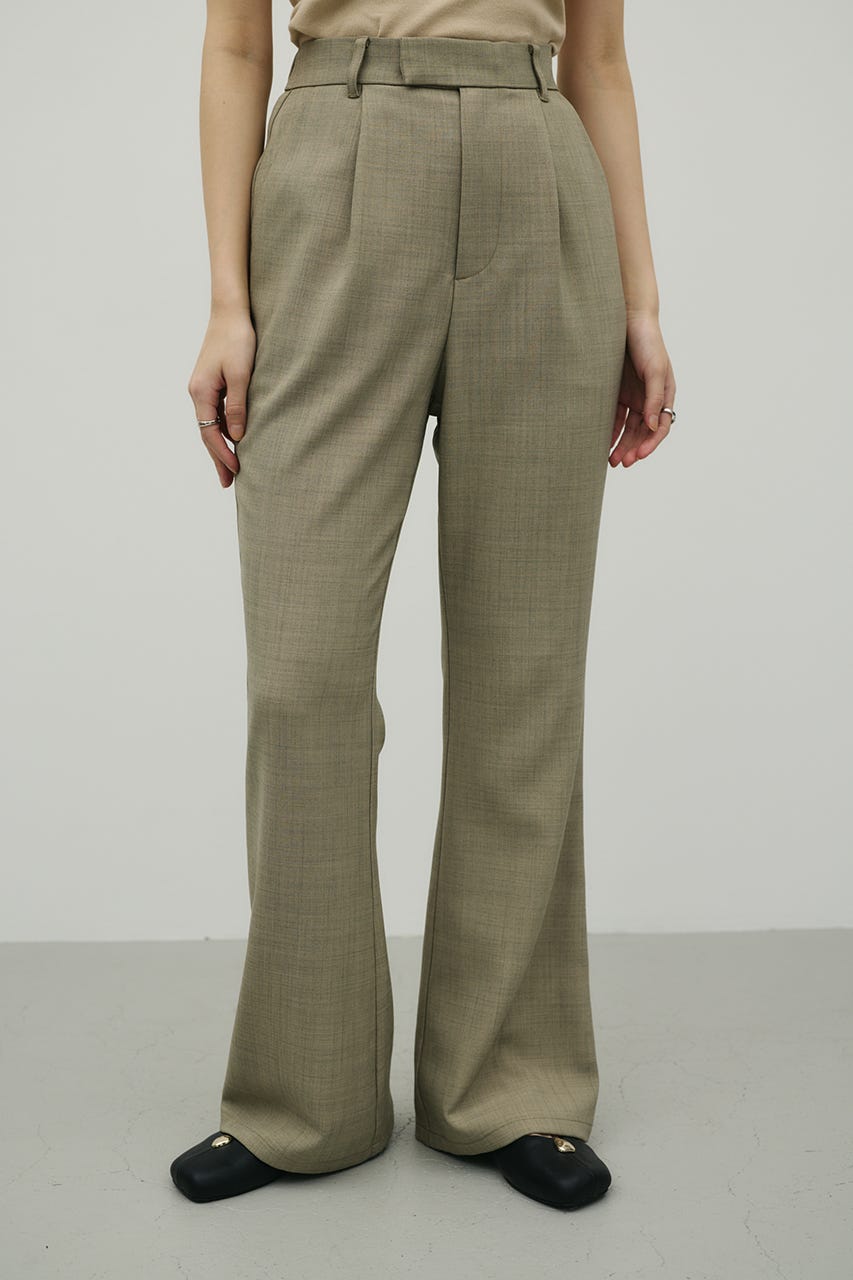 プリーツスカートレイヤードパンツ L/KHA M