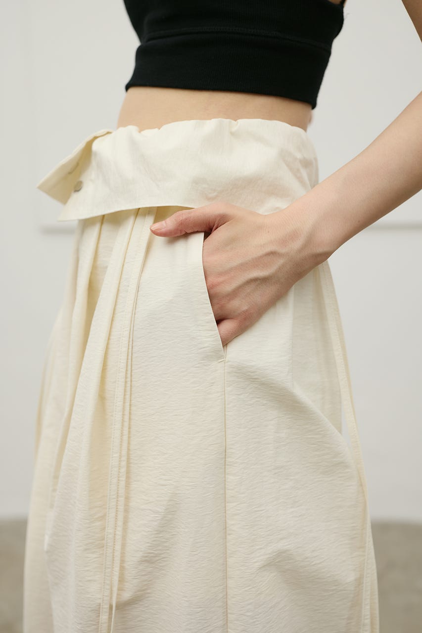 フリップベルトタックパンツ IVOY S