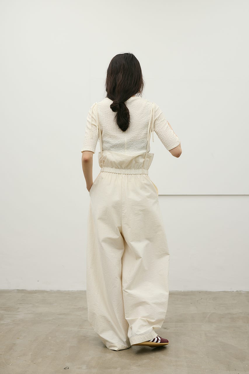 フリップベルトタックパンツ IVOY S