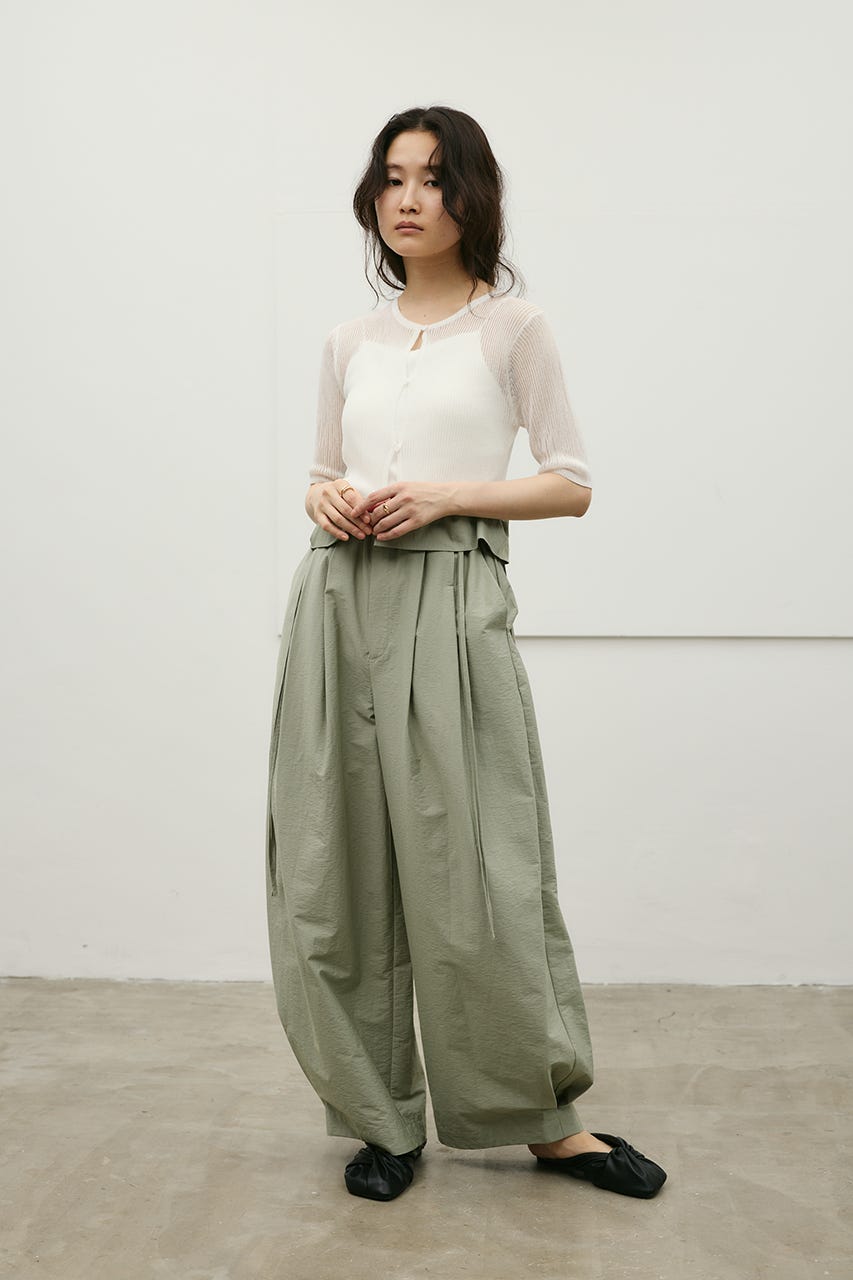 フリップベルトタックパンツ L/KHA M