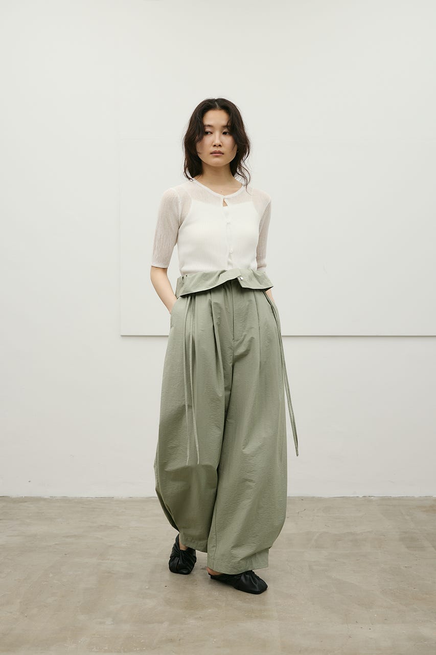 フリップベルトタックパンツ L/KHA M