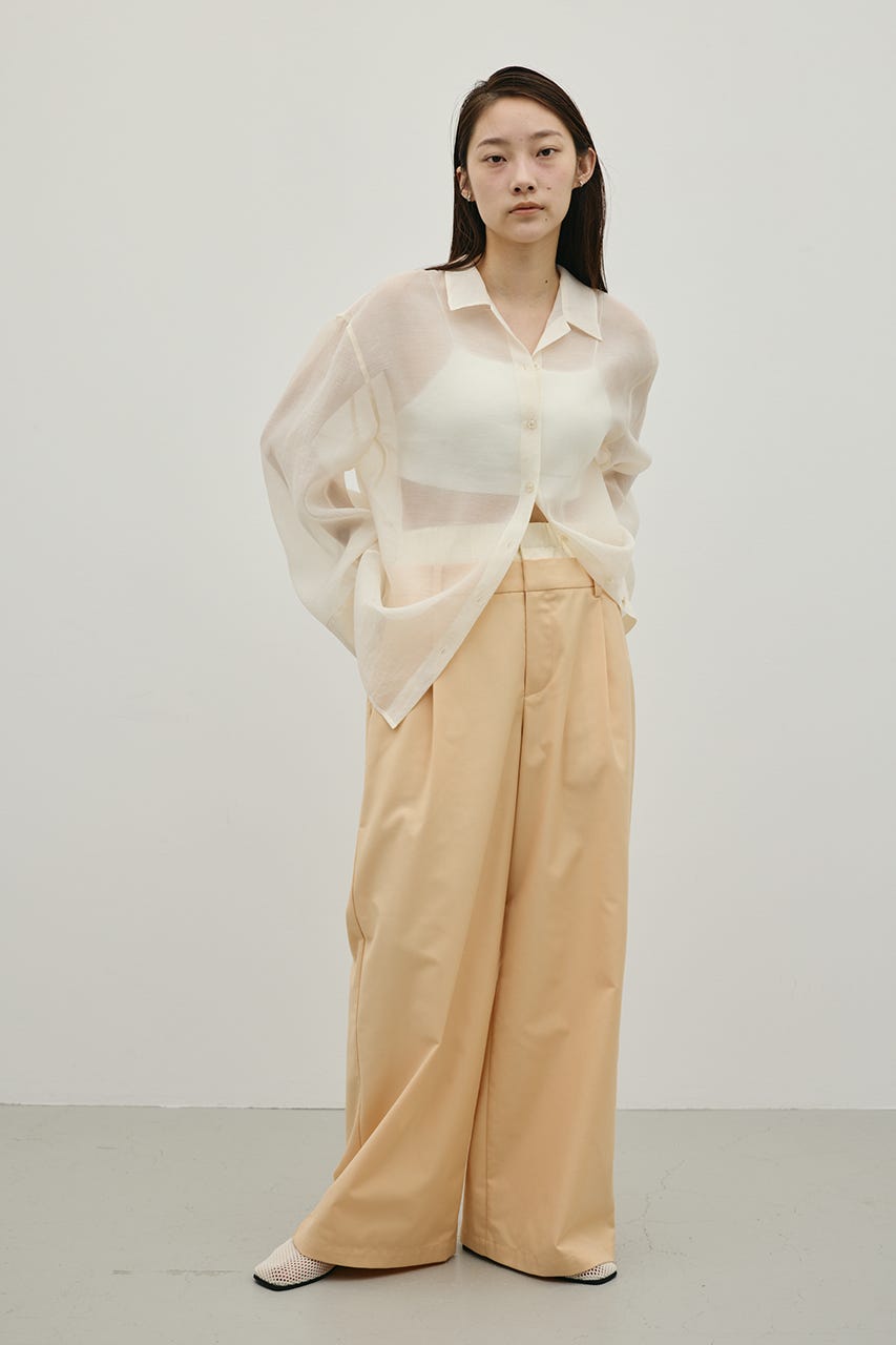 レイヤードローウエストパンツ ORG M